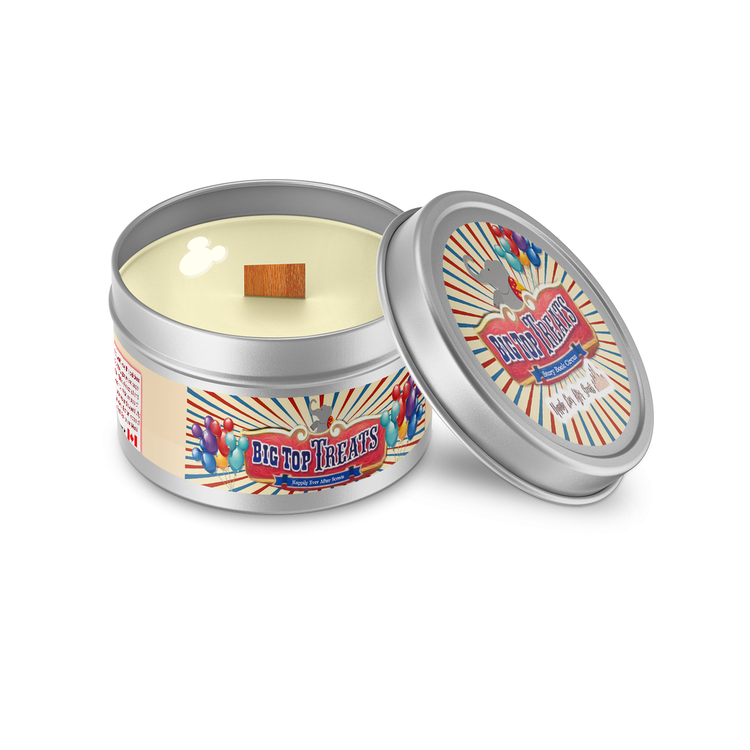 Big Top Treats Wood Wick Candle