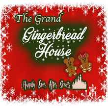 Load image into Gallery viewer, The Grand Gingerbread House  - Wood Wick Candle
