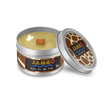 Load image into Gallery viewer, Jambo Wood Wick Candle
